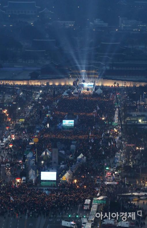 [포토]촛불파도