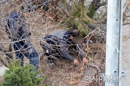 [포토]전기배선공사 중인 박근혜 삼성동 사저 