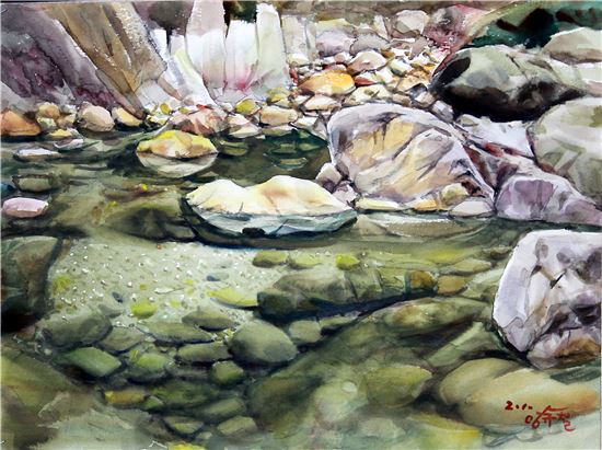 보성군립백민미술관, 양규철 원로작가 초대전 