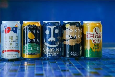 일본 최대 크래프트 맥주 제조업체 야호브루잉에서 만든 크래프트 맥주(사진=블룸버그뉴스).