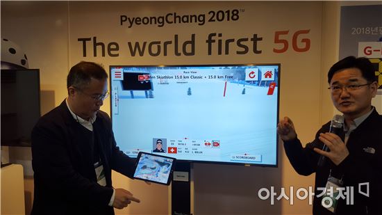 크로스컨트리 경기에 적용된 옴니 포인트뷰.