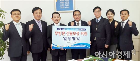 농협은행과 전남신용보증재단, ‘무방문 신용보증지원’협약 체결