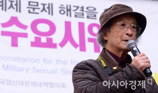 [포토]자유발언하는 도쿄 고려박물관 전 이사장