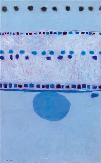 김환기, 새벽 #3, 1964-65, 캔버스에 유채, 176.9×109.6, PA7893