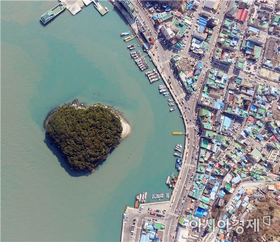 완도 '하트섬' 보면서 연인에게 사랑고백 해볼까