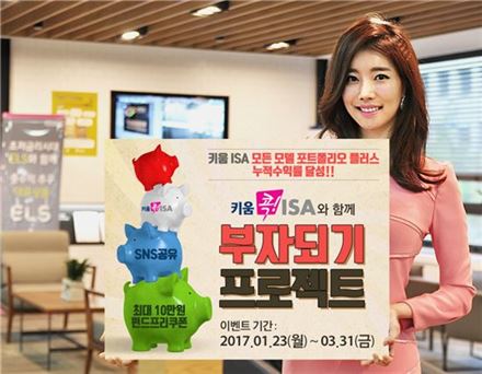 [기대해 봄]키움ISA, 증시1년 만에 10% 넘는 수익률 