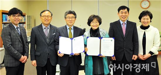 호남대 학술정보원, 광주여자대학교 도서관과 MOU