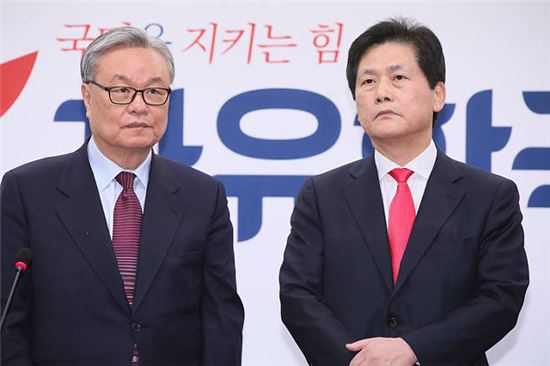[한국당 정견발표]김진태-김진, '朴 지키기' 강성 보수층에 구애