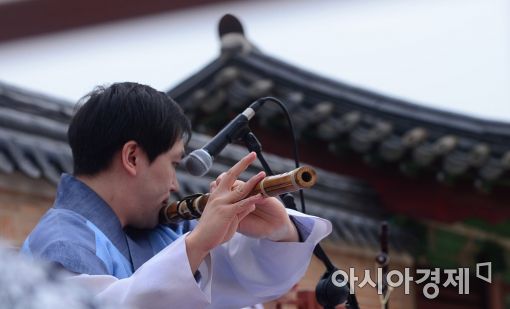 [포토]자경전 꽃담에서 울려퍼진 우리 가락 