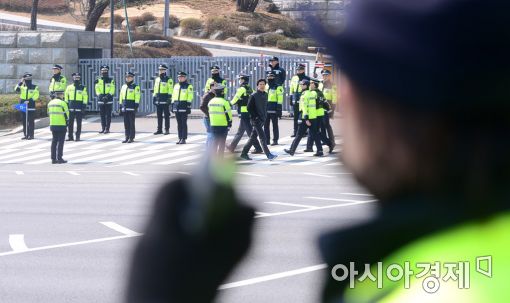 [포토]경비 강화된 검찰