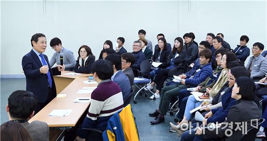 윤장현 광주시장,“새로운 각오와 열정으로 공무원의 가치 변화 필요”