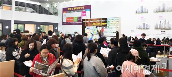 부산 명지국제신도시 ‘중흥S-클래스 더테라스’ 청약 대박