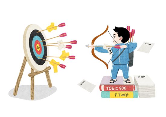 자소서 블루스…"문 열어 주소서"