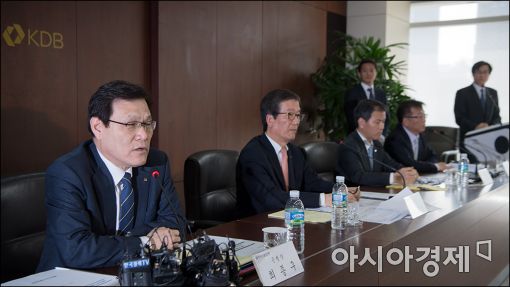 [포토]산업-수출입은행 '대우조선 자금지원 대책발표'