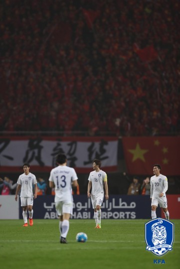 한국-중국 / 사진= 대한축구협회 제공