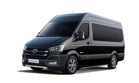 현대차, 고품격 비즈니스 밴 '쏠라티 리무진' 공개