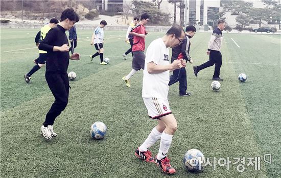 호남대 해트트릭사업단. 지적장애인 축구교실 ‘엠마우스’개강