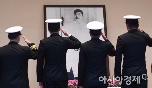 지난 3월 26일 안중근의사기념관에서 열린 안중근 의사 순국 107주기 추모식.