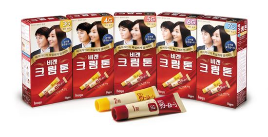 동아제약, 모발 손상↓·염색 지속력↑ '비겐크림톤'