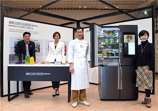 TV 꺼지면 작품, 세탁중 빨랫감 추가…삼성 가전, 기술 넘어 감동