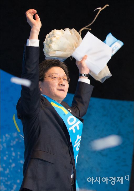 [포토]유승민, 바른정당 대선후보 선출