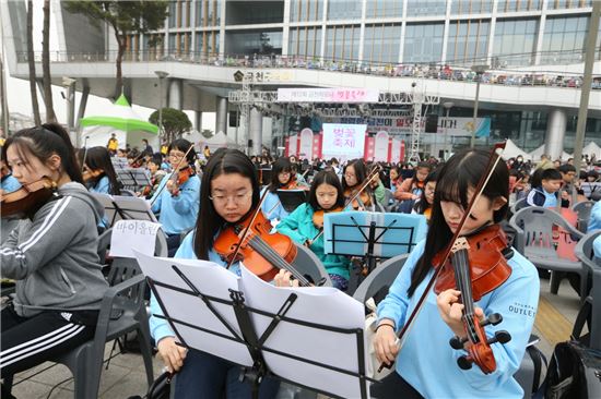 금천하모니 벚꽃축제 개최 