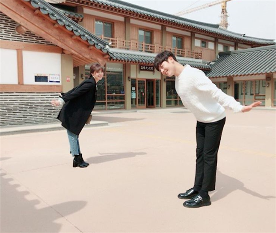 배우 이영은(왼쪽)과 김동준/사진=이영은 인스타그램 캡처