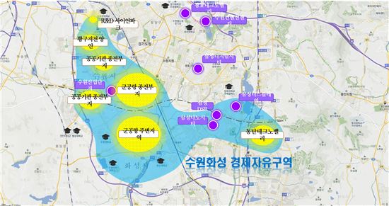 수원시, 화성지역 포함한 '경제자유구역' 추진