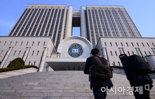 [포토]박근혜 전 대통령 영장실질심사 앞둔 법원