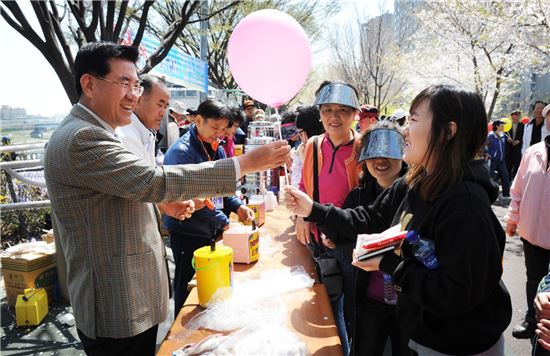 동대문구 장안벚꽃길서 봄꽃축제 열어 