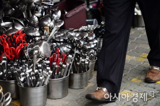 [포토 세상]주인잃은 주방기기만 가득