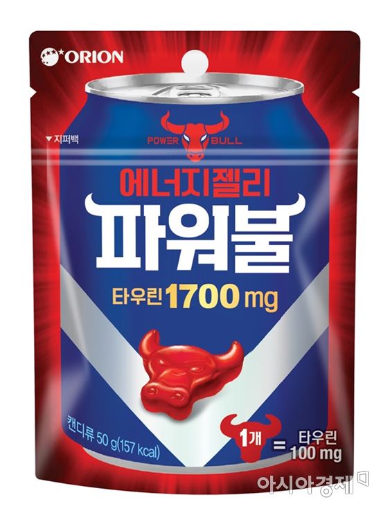 CU, 오리온과 손잡고 에너지젤리 '파워불' 출시