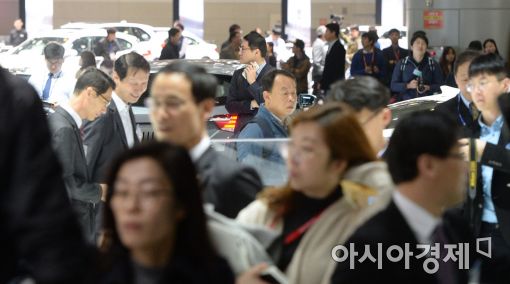 [포토]2017 서울모터쇼 '북적북적'