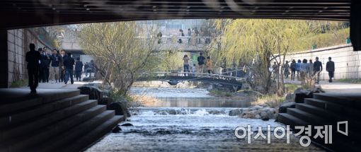 [포토]'시원한 다리 밑으로'