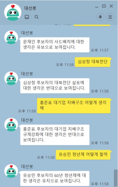 한 달 남은 대통령 선거, 인공지능으로 후보별 공약 확인