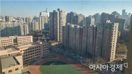 북경 왕징(望京)의 한 아파트 단지(아시아경제DB)