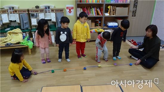 곡성드림스타트, 교구를 통한 수학교육 프로그램 인기