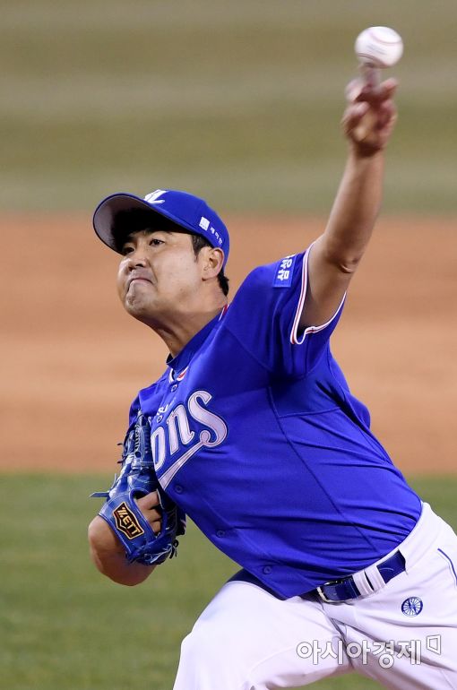 [포토]LG 선발 장원삼의 역투