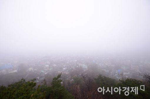 [포토]안개 가득한 서울