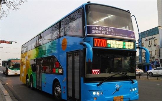 경기도 2층버스 이용자 77.7% '만족'