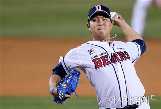 [포토]역투하는 두산 이현호