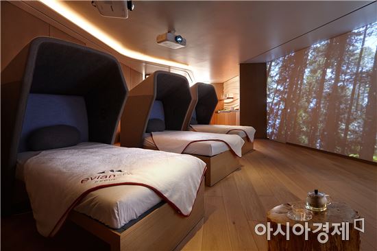 "천상의 휴식처" 시그니엘 서울, 에비앙 스파 오픈