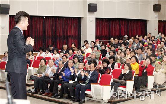 [포토]광주 동구아카데미, 세계여행 스토리텔러 초청강연