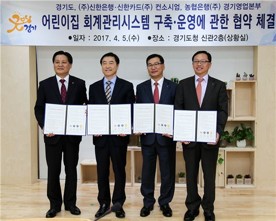 [포토]NH농협은행, 어린이집 회계관리시스템 무상 지원