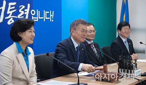 [포토]발언하는 문재인 후보