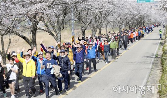 보성군, 제9회 주암호 사랑 걷기대회 3천여명 참가‘성황’