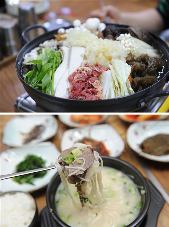 TV에 소개된 전통방식 그대로 우려낸 설렁탕 맛집 무주뚝배기