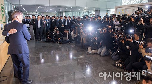 [포토]문재인·박원순 만남에 쏠린 관심