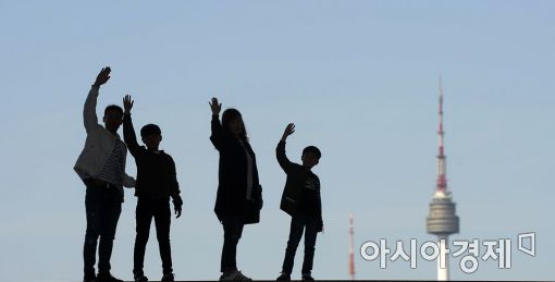 [포토]반가워, 파란 하늘
