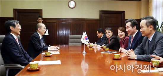 이낙연 전남도지사, 기업인들과 함께 일본 매실산업 시찰 